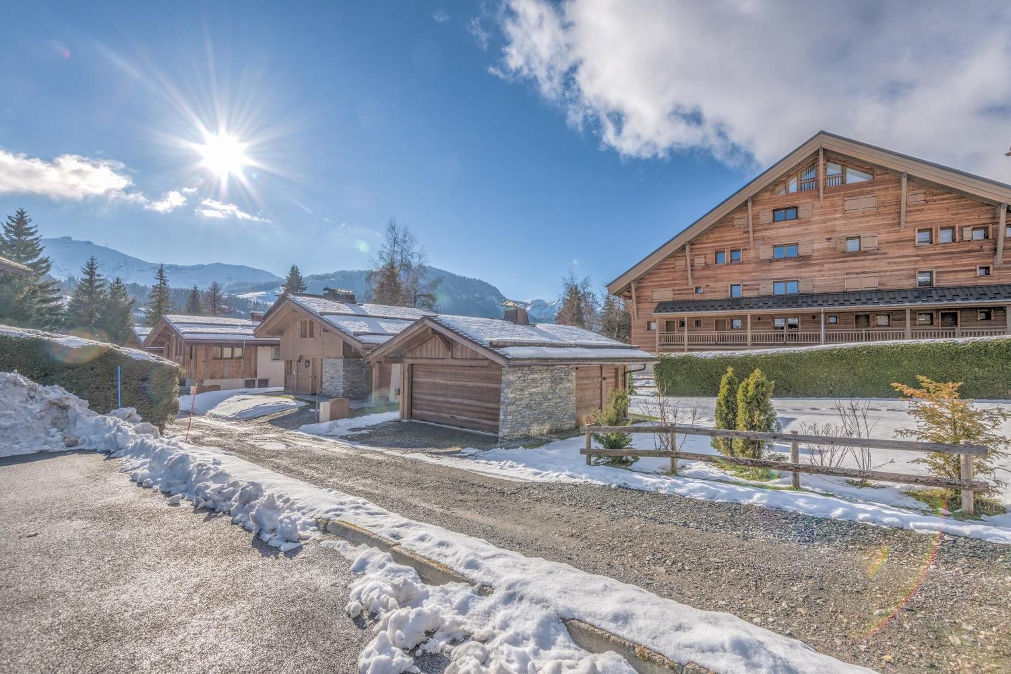 Arboreve - Station De Ski A Pied Vue Montagne Megève Exterior foto