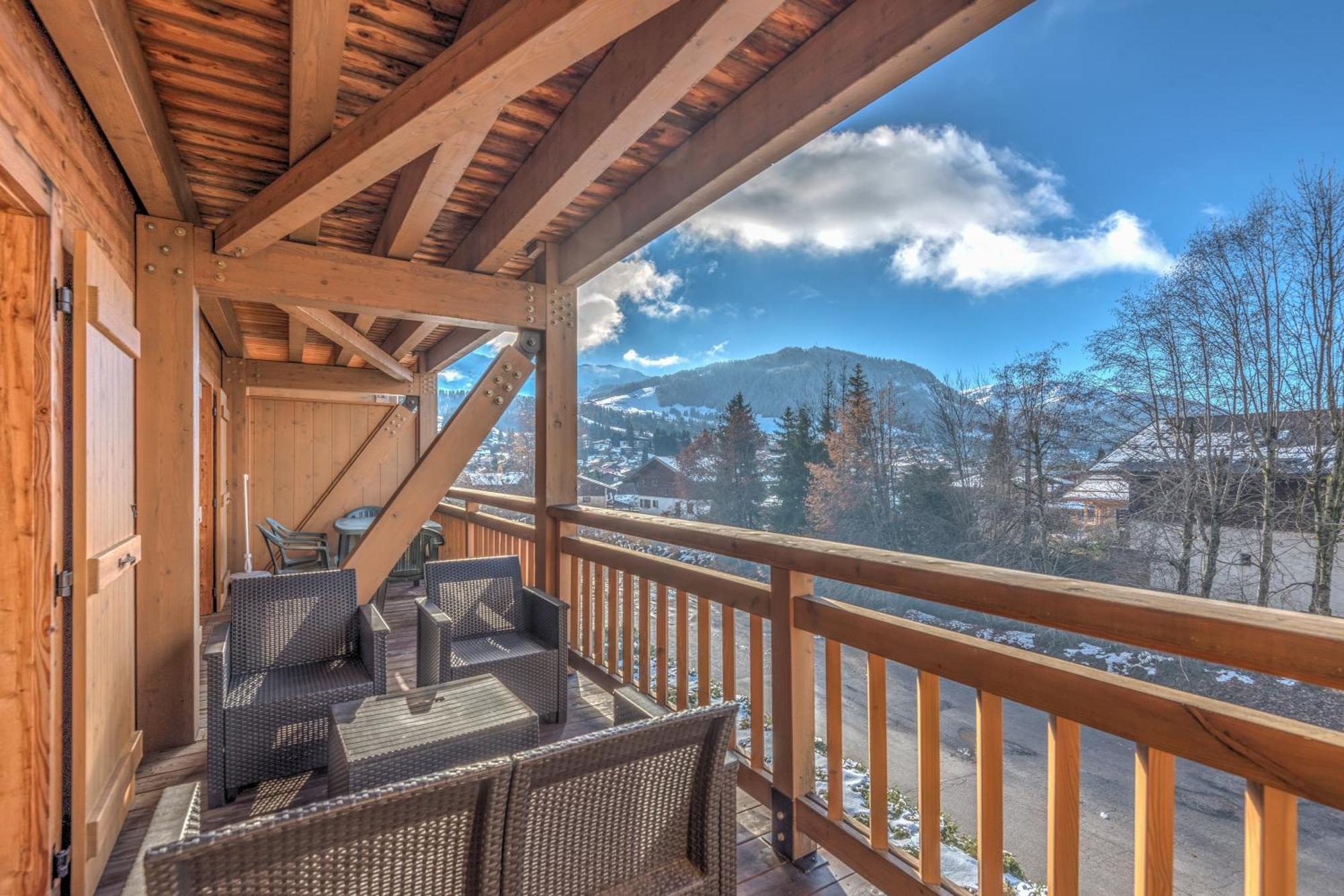 Arboreve - Station De Ski A Pied Vue Montagne Megève Exterior foto
